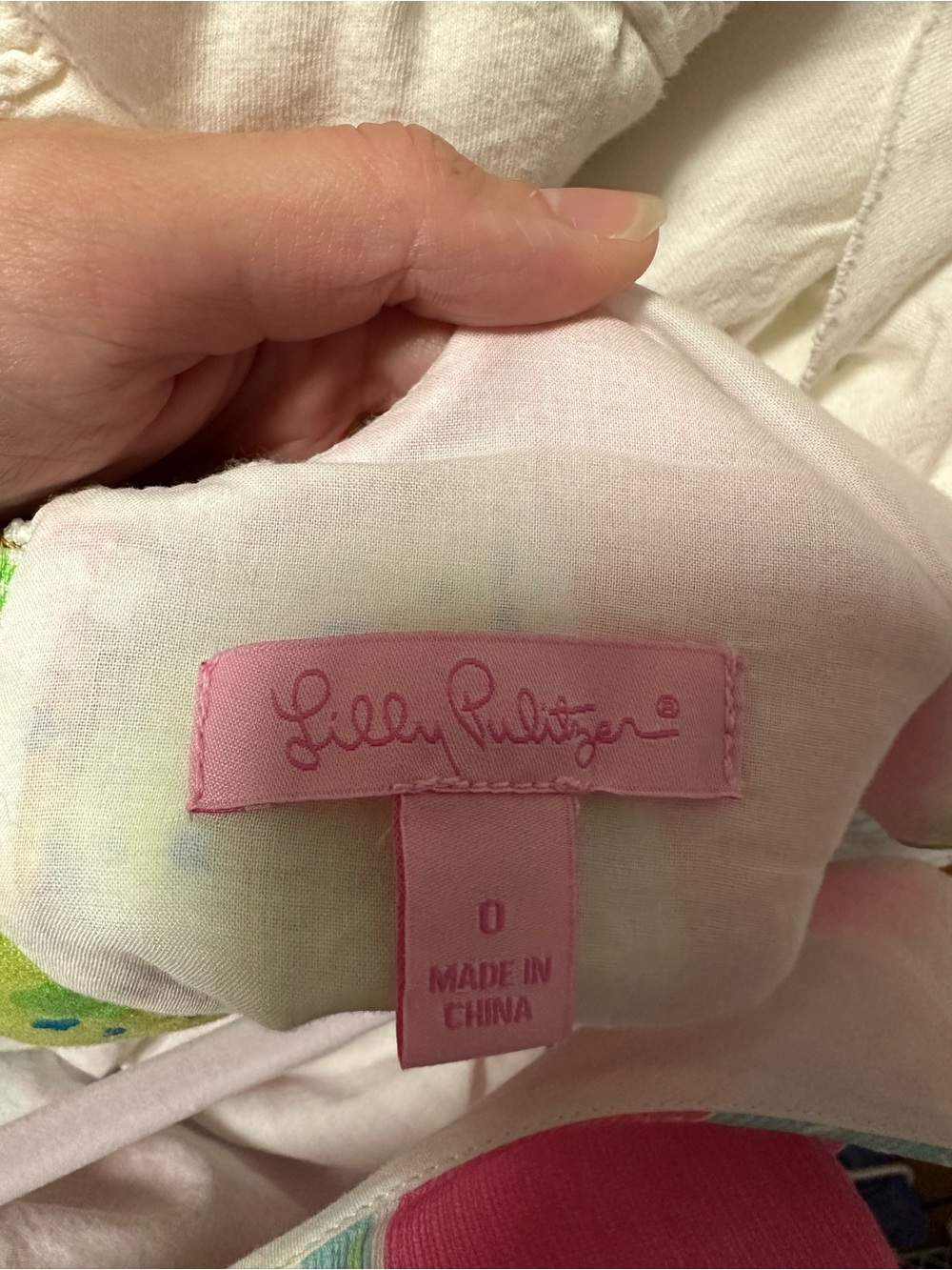 Lilly Pulitzer Delia Shift Dress 0 - Picture 6 of 7